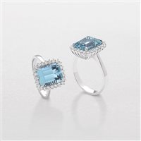 Ringe Giorgio Visconti Dame Antologie in Weißgold Diamante 0.36 Ct AB12603 - AB12603